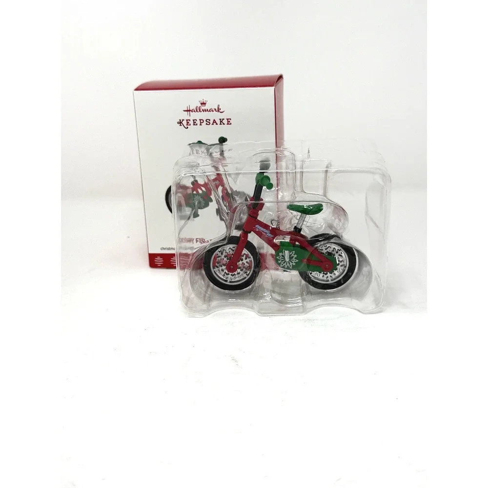 Hallmark Keepsake My First Bicycle 2017 Christmas Ornament Red Bike QGO1592